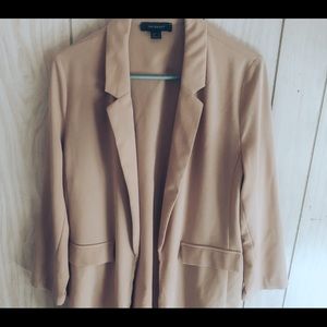 Primark Tan Lightweight Blazer size 10